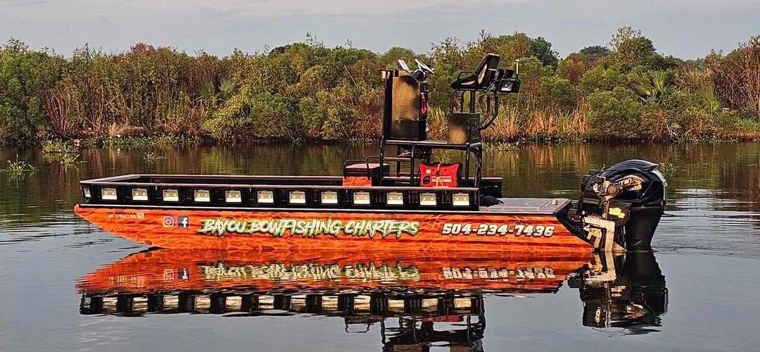 Brand new boat for alligator hunts and bowfishing